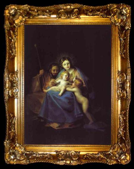 framed  Francisco Jose de Goya The Holy Family, ta009-2